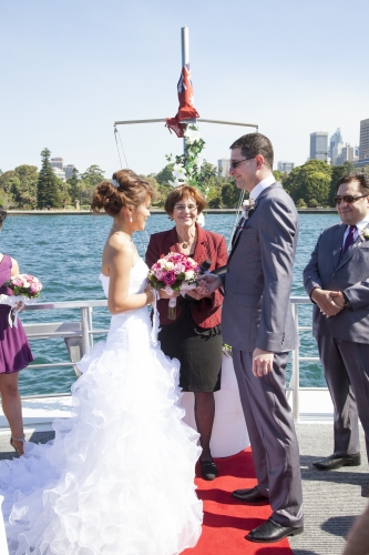 wedding SYDNEY HARBOUR CRUISE WEDDING