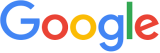 The Google logo with colorful letters on a white background.